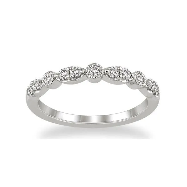 14KW Ladies Diamond Stackable/Wedding Band, .25TWT Image 2 Puckett's Fine Jewelry Benton, KY