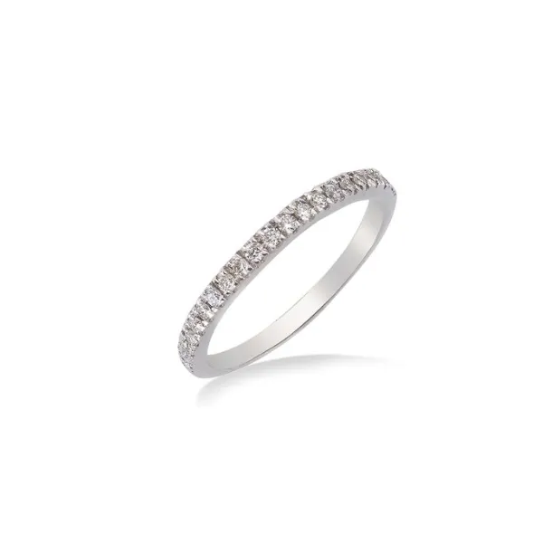 14K White Prong Set Diamond Wedding Band Puckett's Fine Jewelry Benton, KY