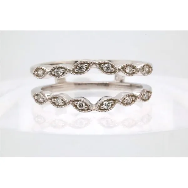 14K White Gold Ring Guard Puckett's Fine Jewelry Benton, KY