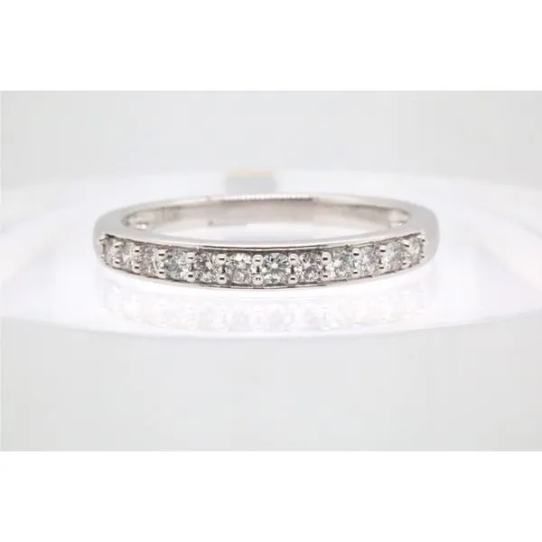 14K White Gold Diamond Band Puckett's Fine Jewelry Benton, KY