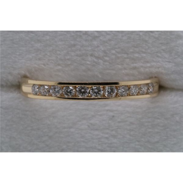 14K Yellow Gold Ladies Diamond Band Puckett's Fine Jewelry Benton, KY