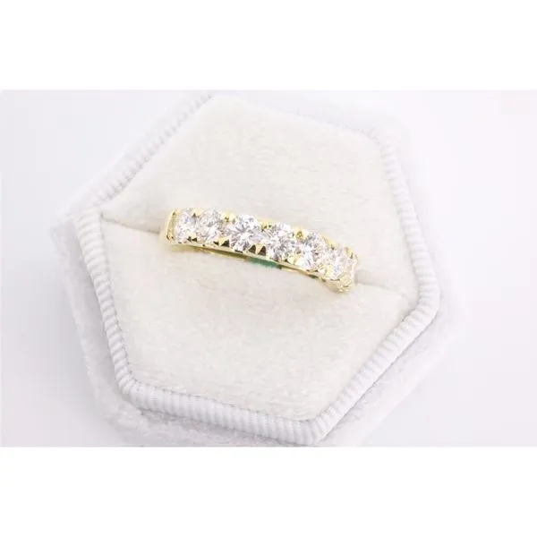 14K Yellow Gold Lab-Grown Diamond Band – 2.00ctw Prong Set Puckett's Fine Jewelry Benton, KY
