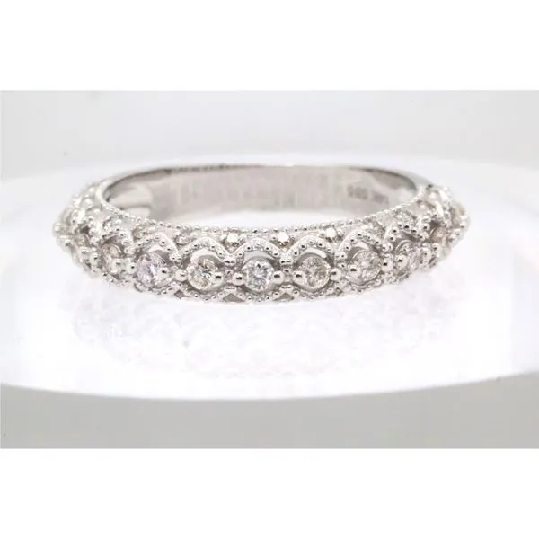 14K White Gold Diamond Fashion Band Puckett's Fine Jewelry Benton, KY