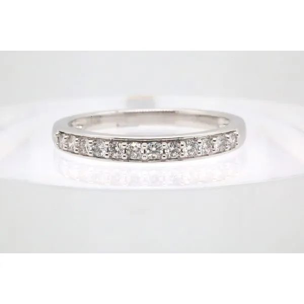 14K White Gold Diamond Band Puckett's Fine Jewelry Benton, KY