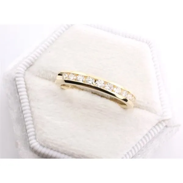 14K Yellow Diamond Channel Band, .50CT TWT Puckett's Fine Jewelry Benton, KY