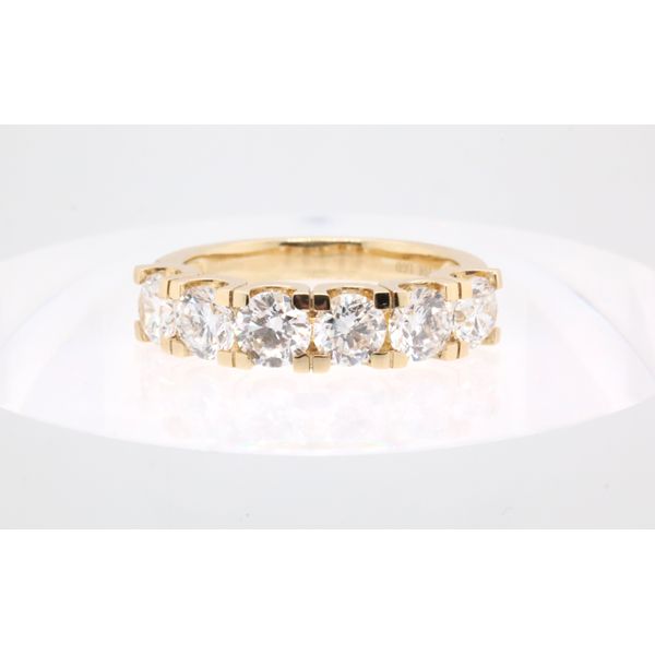 10K Yellow Gold Women’s Wedding Band 2.00ctw Round Lab-Grown Diamonds Puckett's Fine Jewelry Benton, KY