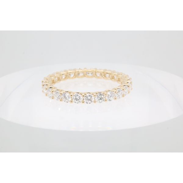 14K Yellow Gold Lab-Grown Diamond Eternity Band – 1.42ctw (Size 6) Puckett's Fine Jewelry Benton, KY