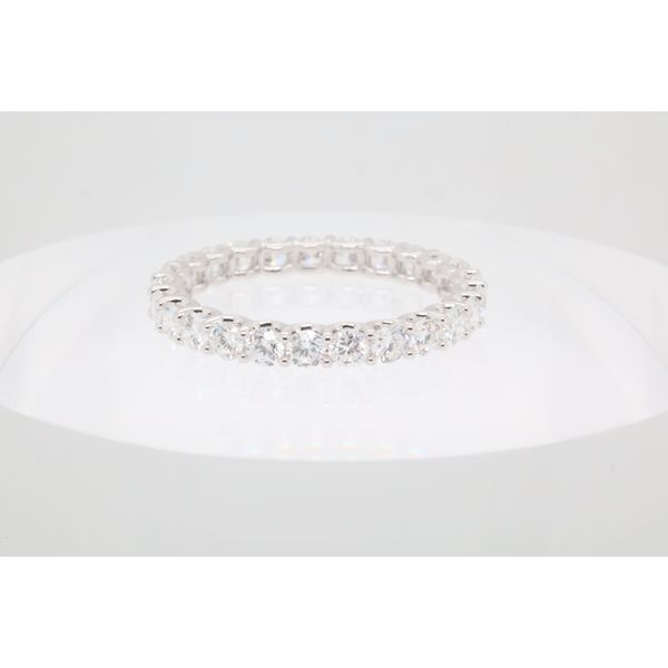 14K White Gold Lab-Grown Diamond Eternity Band – 1.42ctw (Size 6) Puckett's Fine Jewelry Benton, KY