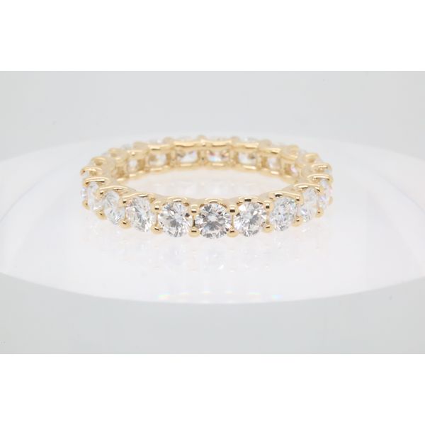 14K Yellow Gold Lab-Grown Diamond Eternity Band – 2.45ctw (Size 6.5) Puckett's Fine Jewelry Benton, KY