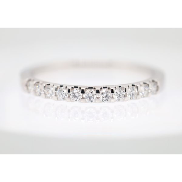 14K White Gold Lab-Grown Diamond Wedding Band Puckett's Fine Jewelry Benton, KY