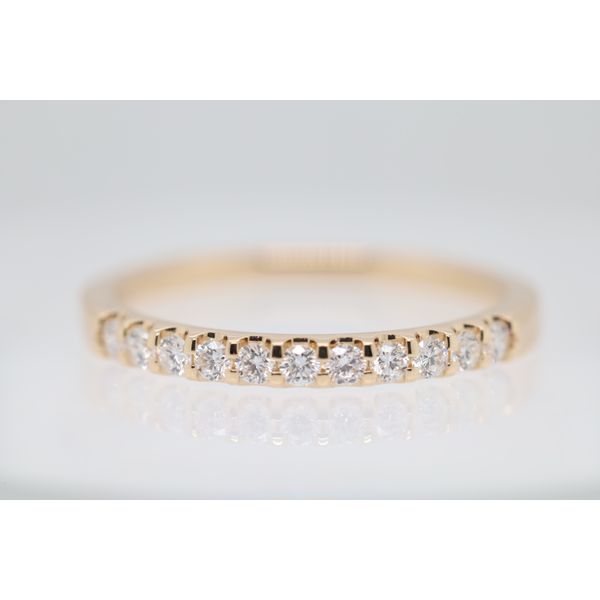 14K Yellow Gold Lab-Grown Diamond Wedding Band Puckett's Fine Jewelry Benton, KY