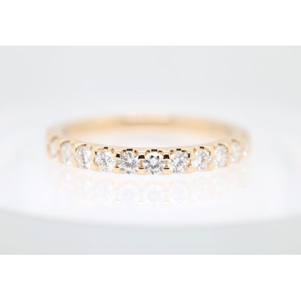 14K Yellow Gold Lab-Grown Diamond Wedding Band Puckett's Fine Jewelry Benton, KY