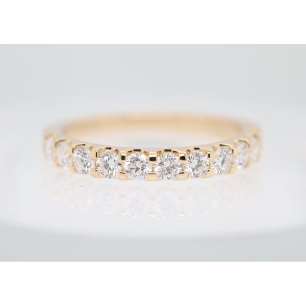 14K Yellow Gold Lab-Grown Diamond Wedding Band Puckett's Fine Jewelry Benton, KY