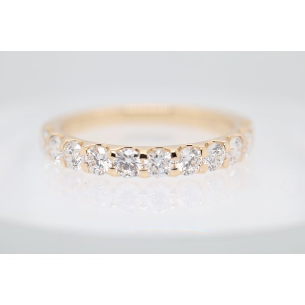 14K Yellow Gold Lab-Grown Diamond Wedding Band Puckett's Fine Jewelry Benton, KY