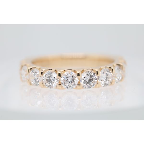 14K Yellow Gold Lab-Grown Diamond Wedding Band Puckett's Fine Jewelry Benton, KY