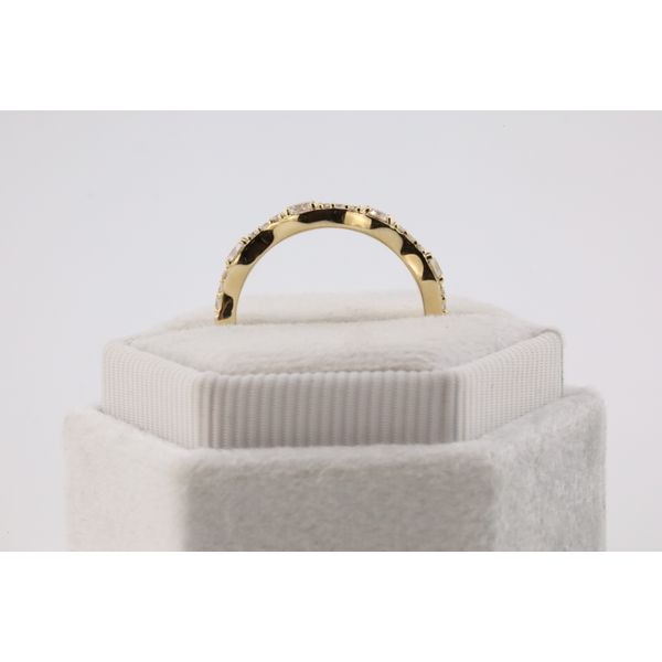 14K Yellow Gold Ladies Natural Diamond Wedding Band – 0.50ctw Image 3 Puckett's Fine Jewelry Benton, KY