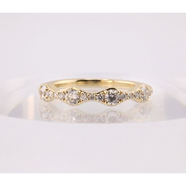 14K Yellow Gold Ladies Natural Diamond Wedding Band – 0.50ctw Puckett's Fine Jewelry Benton, KY