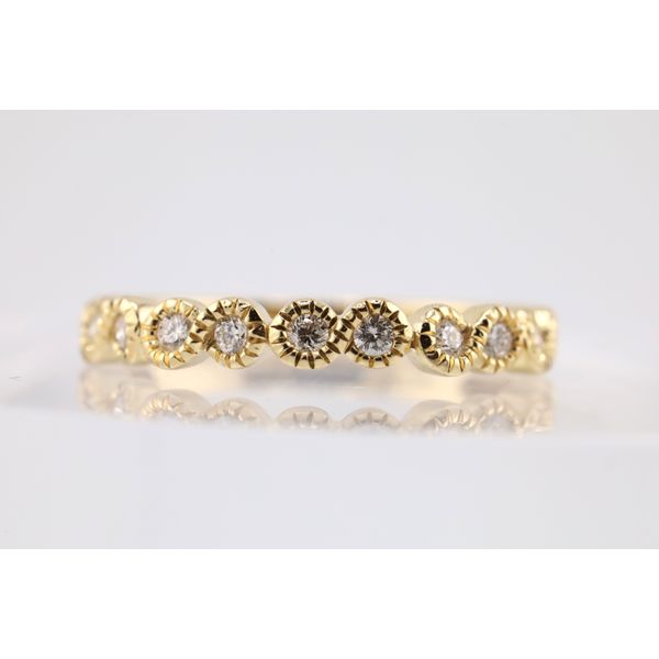 14K Yellow Gold Diamond Wedding Band Puckett's Fine Jewelry Benton, KY