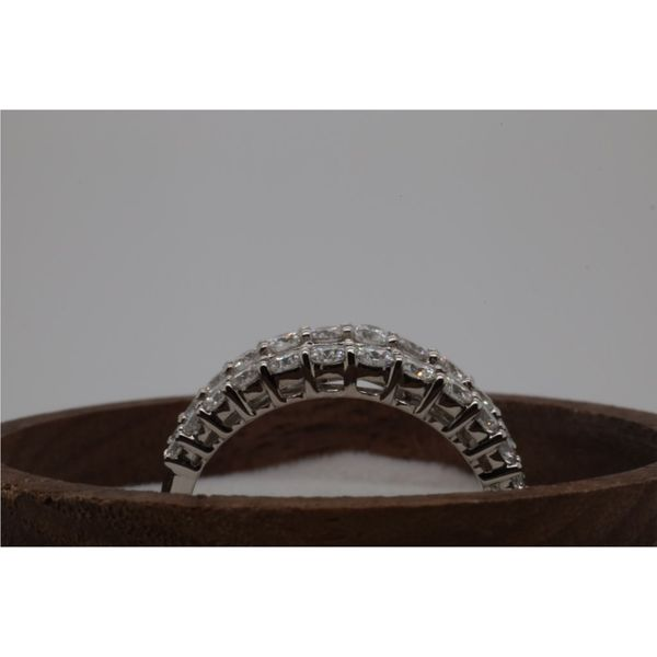 14K White Gold Diamond Fashion Ring Image 3 Puckett's Fine Jewelry Benton, KY