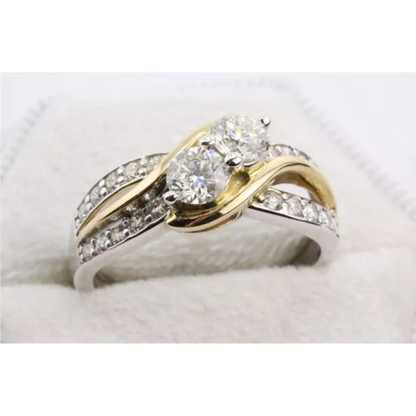 10K Two Stone Diamond Ring Image 3 Puckett's Fine Jewelry Benton, KY