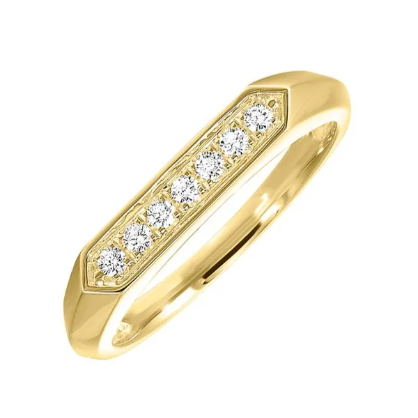 10K Yellow Gold Diamond Fashion Ring Image 4 Puckett's Fine Jewelry Benton, KY