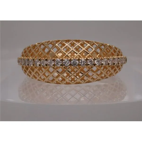 10K Yellow Gold Diamond Fashion Ring Puckett's Fine Jewelry Benton, KY