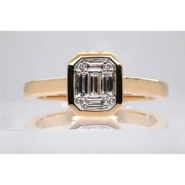 14K Yellow Gold Diamond Fashion Ring Puckett's Fine Jewelry Benton, KY