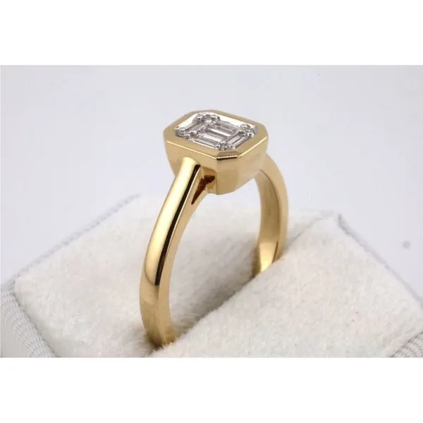 14K Yellow Gold Diamond Fashion Ring Image 2 Puckett's Fine Jewelry Benton, KY