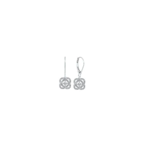 Sterling Silver Diamond Earrings Puckett's Fine Jewelry Benton, KY