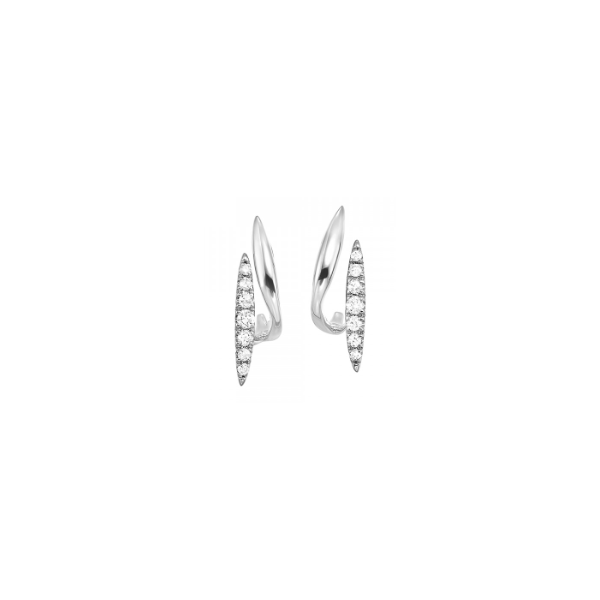10K White Gold Diamond Fashion Earrings Puckett's Fine Jewelry Benton, KY