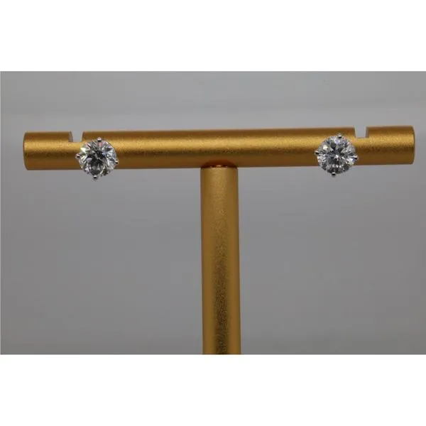 14K White Gold Diamond Earrings Puckett's Fine Jewelry Benton, KY