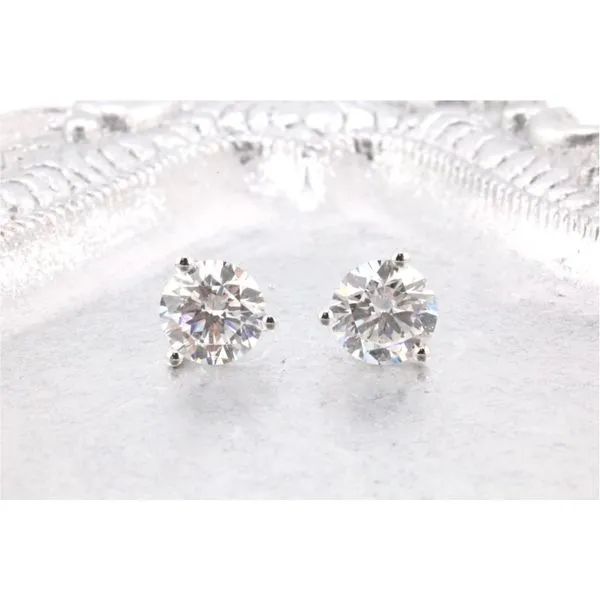 14KW Lab Grown Diamond Stud Earrings, 2.50 TWT Puckett's Fine Jewelry Benton, KY
