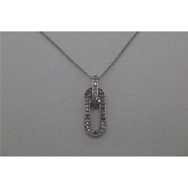 10K White Gold Diamond Necklace Puckett's Fine Jewelry Benton, KY