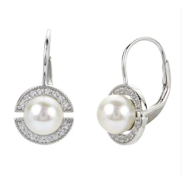 Sterling Silver Freshwater Cultured Pearl Earring Puckett's Fine Jewelry Benton, KY