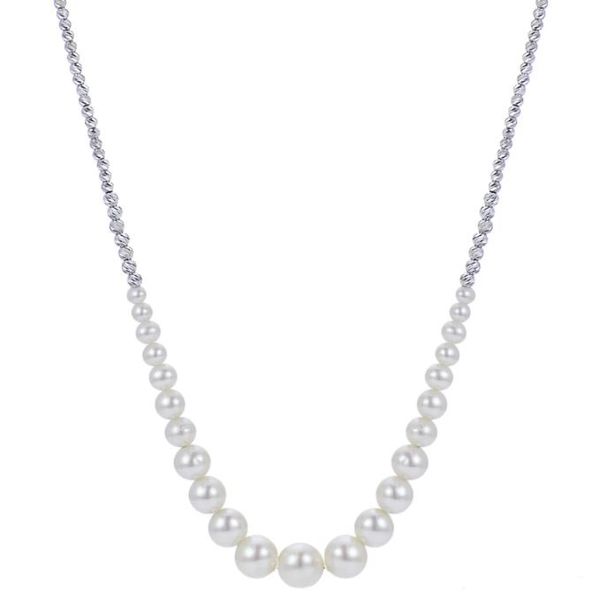 Freshwater Pearl Brilliance Bead Graduated Necklace Puckett's Fine Jewelry Benton, KY