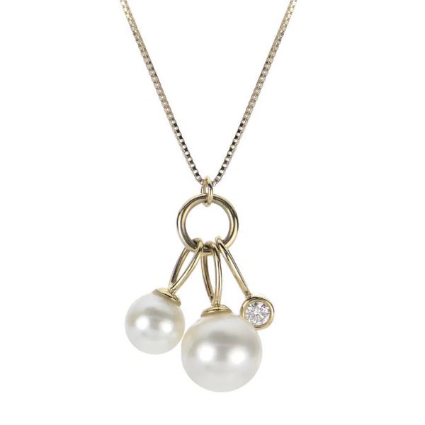 14K Yellow Gold Freshwater Pearl Pendant Puckett's Fine Jewelry Benton, KY