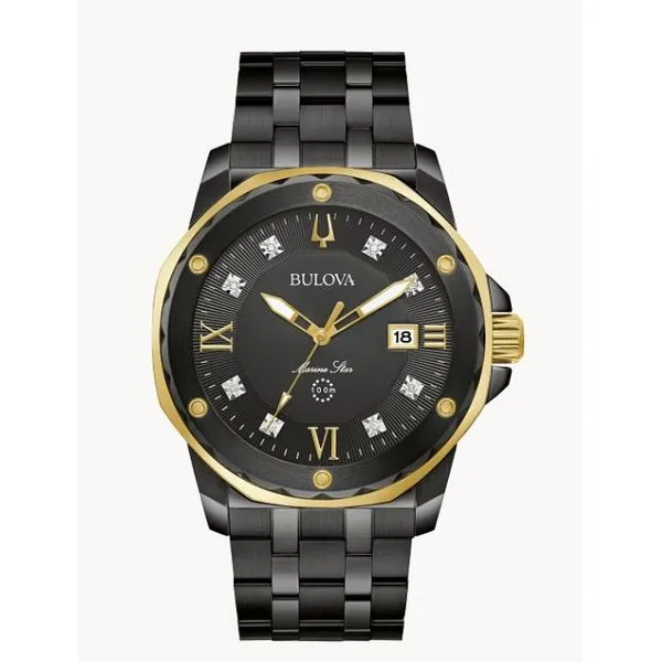 Bulova Men's Marine Star Watch Puckett's Fine Jewelry Benton, KY