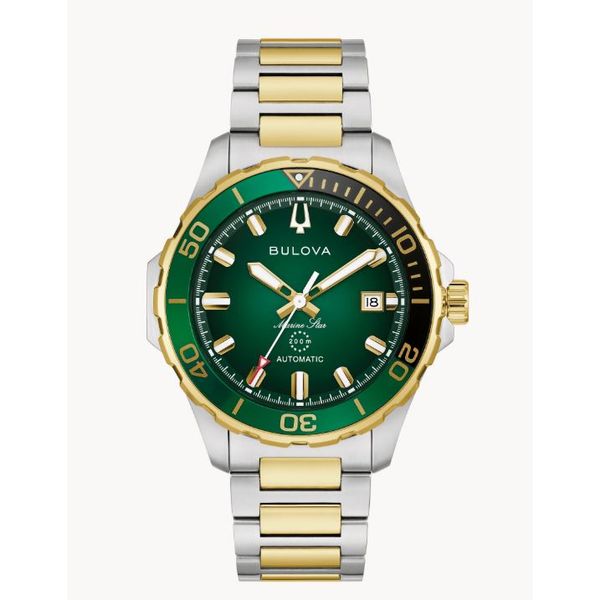 Bulova Mens Watch Marine Star Automatic Puckett's Fine Jewelry Benton, KY