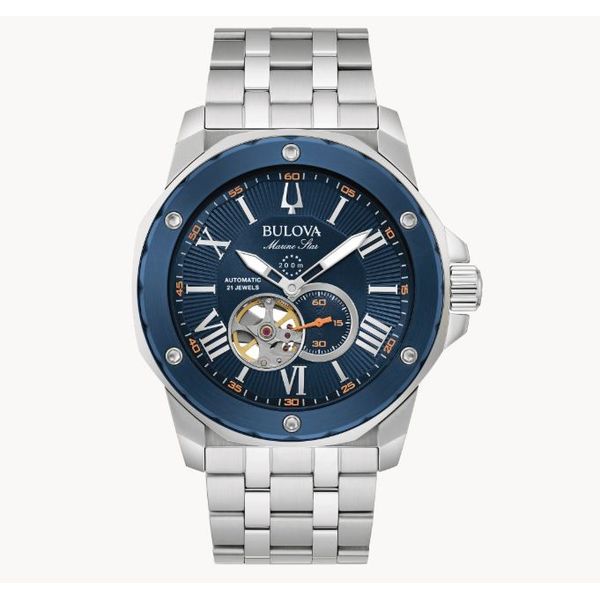 Mens Bulova Marine Star Series A Puckett's Fine Jewelry Benton, KY