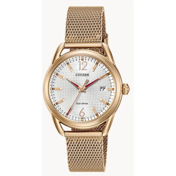 LADIES CITIZEN WATCH ECO-DRIVE SSRG MESH BRAVELET Puckett's Fine Jewelry Benton, KY