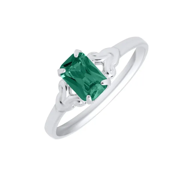 Marathon SS Child's Birthstone Ring - May Puckett's Fine Jewelry Benton, KY