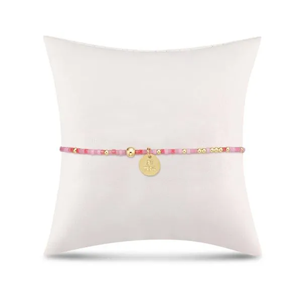 ENEWTON EGIRL HOPE UNWRITTEN BRACELET, PARTY LIKE A FLOCKSTAR - BE YOU, SMALL GOLD DISC - Children's Puckett's Fine Jewelry Benton, KY