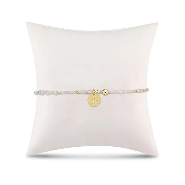 ENEWTON EGIRL HOPE UNWRITTEN BRACELET, BEAUTY AND THE BEACH - BE YOU, SMALL GOLD DISC - Children's Puckett's Fine Jewelry Benton, KY