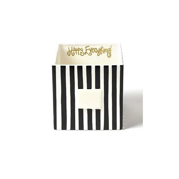 Coton Colors Black Stripe Mini Nesting Cube Medium Puckett's Fine Jewelry Benton, KY
