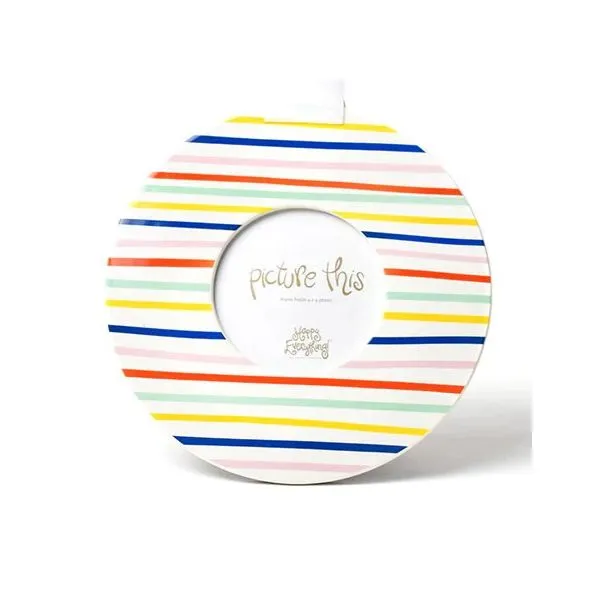 Happy Everything - Happy Line Up Medium Stripe, Mini 8.5 Round Frame Puckett's Fine Jewelry Benton, KY