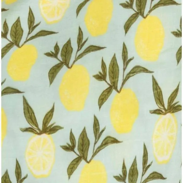 MilkBarn Newborn Gown and Hat Set Lemons Puckett's Fine Jewelry Benton, KY