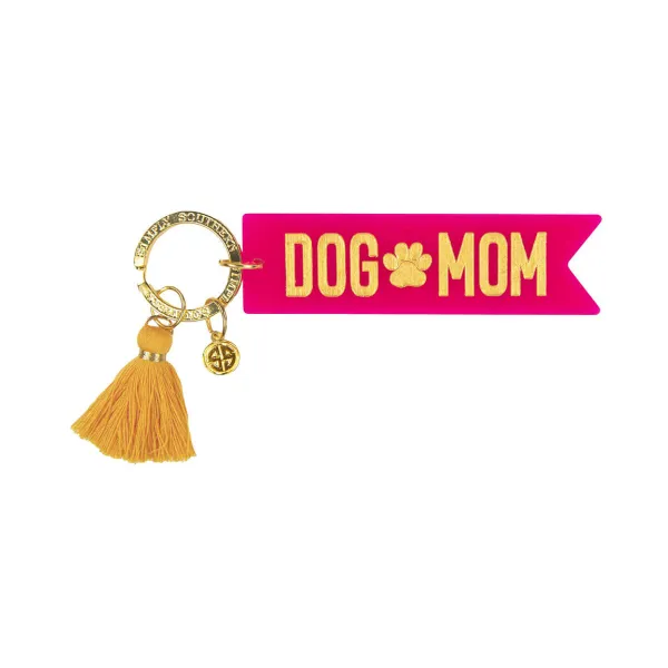 Simply Southern Acrylic Key Chain - Dog Mom Puckett's Fine Jewelry Benton, KY