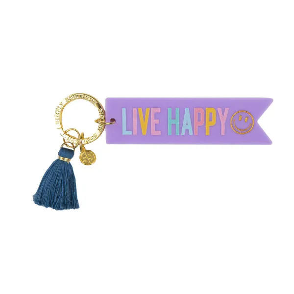 Simply Southern Acrylic Key Chain - Happy Puckett's Fine Jewelry Benton, KY