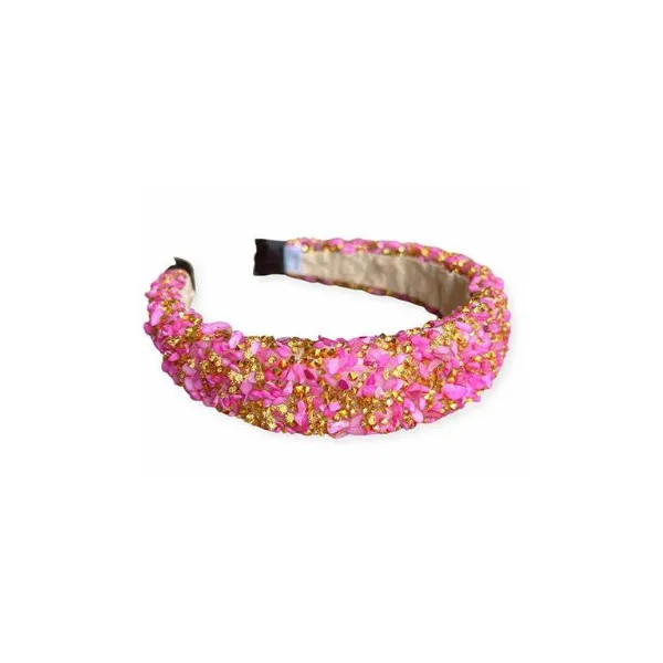 Hot Pink All That Glitters Headband Puckett's Fine Jewelry Benton, KY