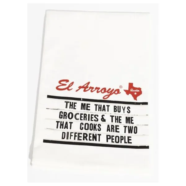 El Arroyo Two Different People Tea Towel Puckett's Fine Jewelry Benton, KY